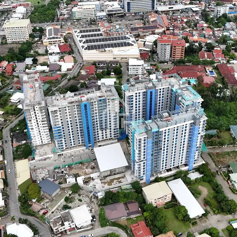 Aerial view of Mivela condo in Lahug, Cebu City